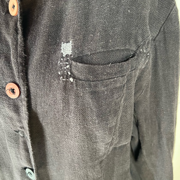 Magnolia Pearl Checkered Skirt Coat Jacket One Size NWT - Picture 8 of 13